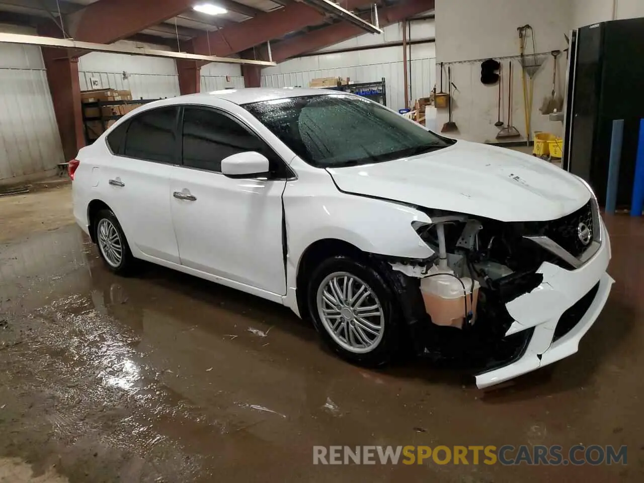 4 Photograph of a damaged car 3N1AB7AP8KY402363 NISSAN SENTRA 2019