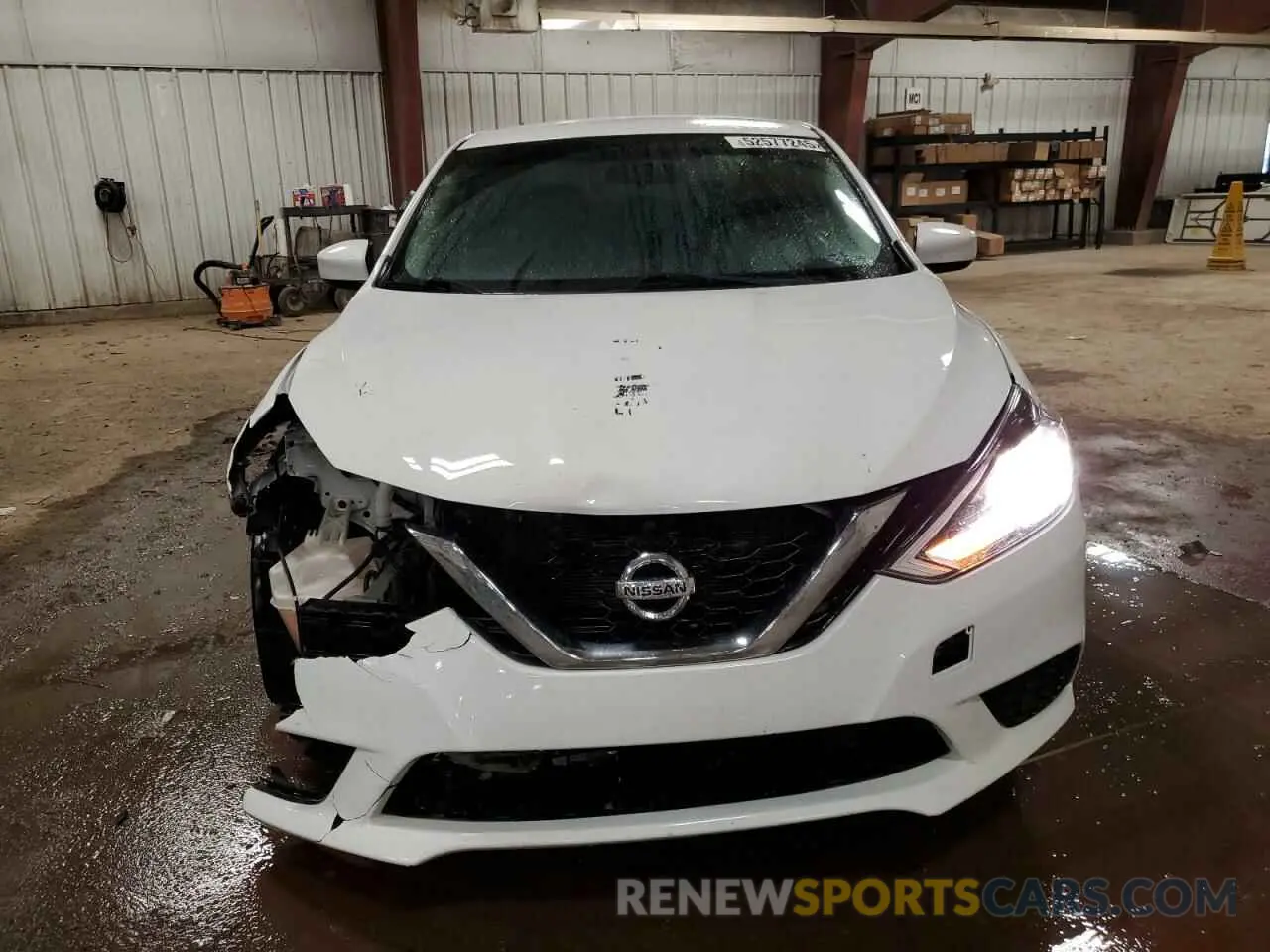 5 Photograph of a damaged car 3N1AB7AP8KY402363 NISSAN SENTRA 2019