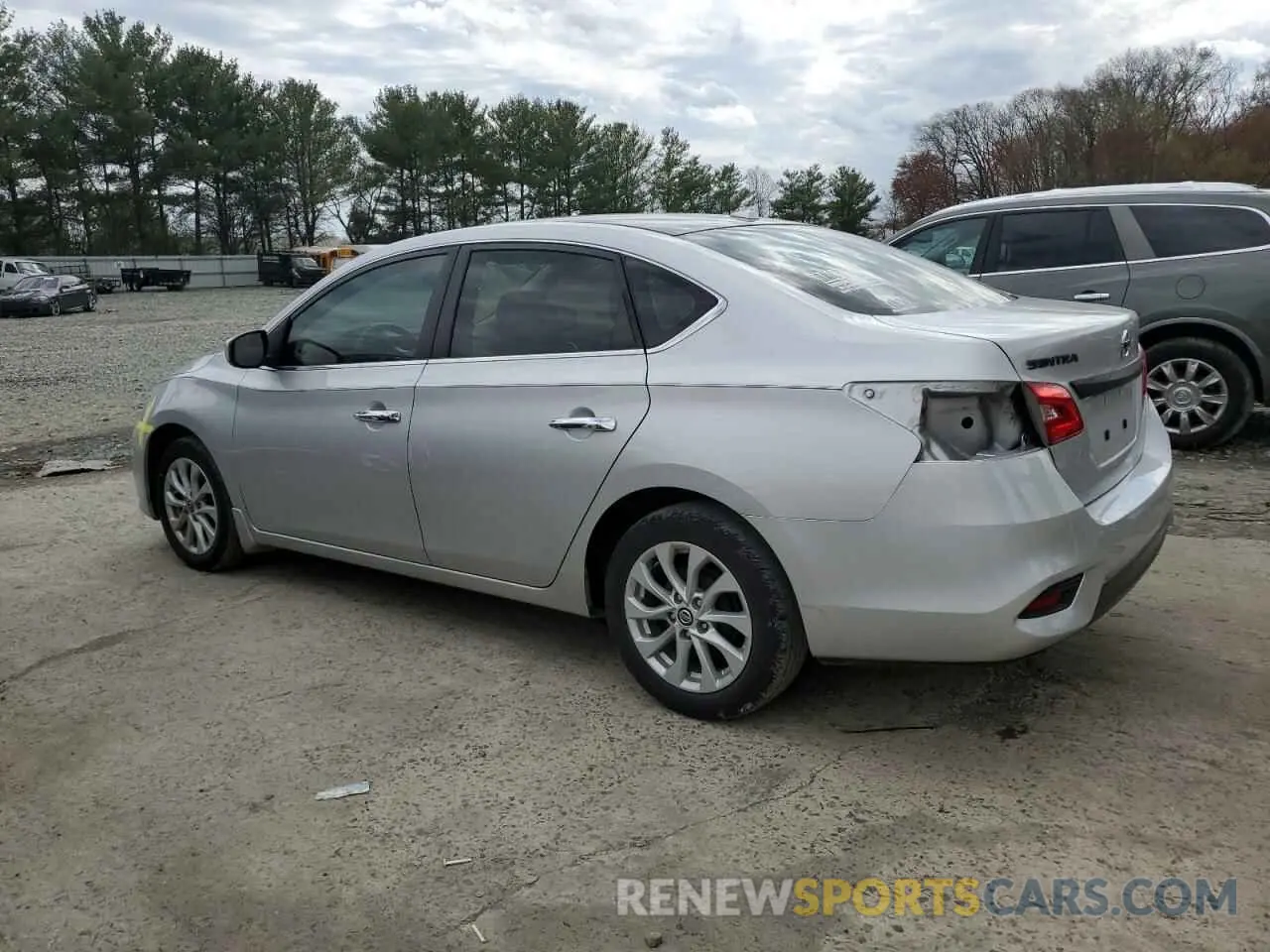 2 Photograph of a damaged car 3N1AB7AP8KY410852 NISSAN SENTRA 2019