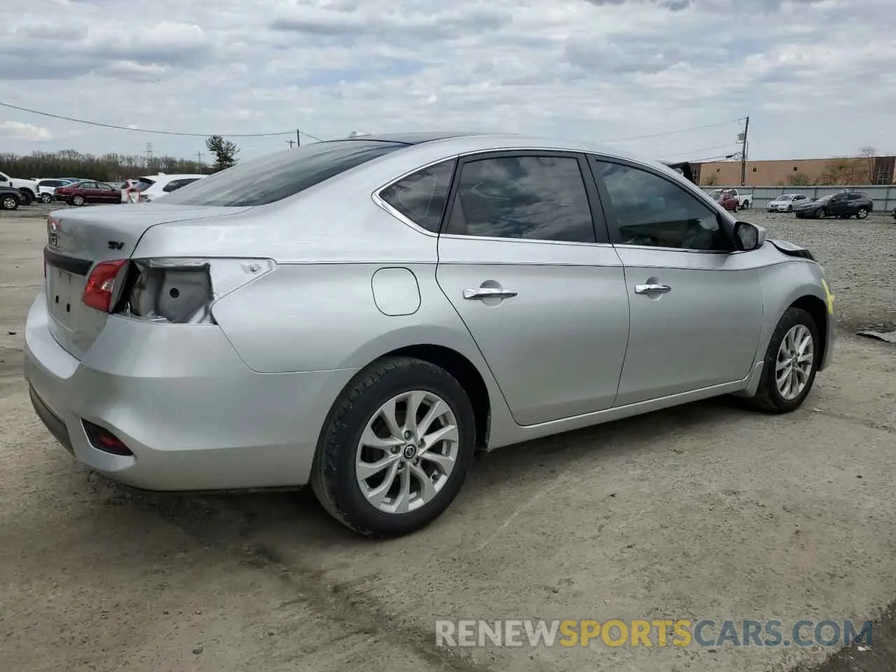 3 Photograph of a damaged car 3N1AB7AP8KY410852 NISSAN SENTRA 2019