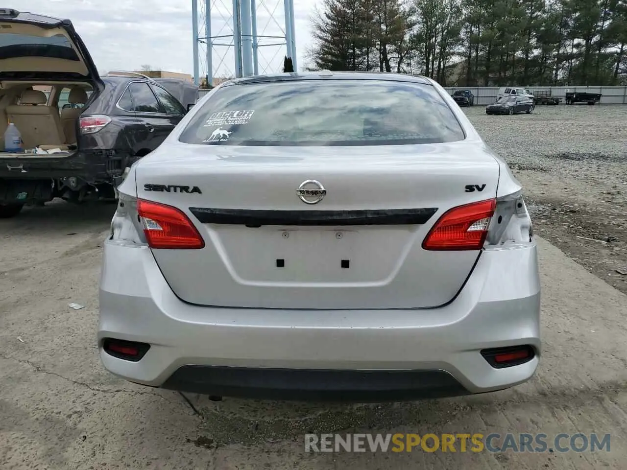 6 Photograph of a damaged car 3N1AB7AP8KY410852 NISSAN SENTRA 2019