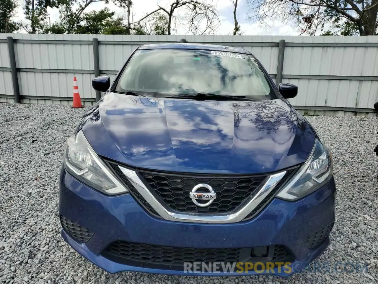 5 Photograph of a damaged car 3N1AB7AP8KY412827 NISSAN SENTRA 2019
