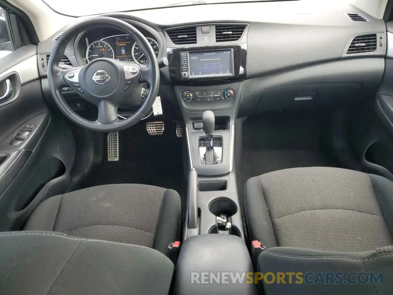 8 Photograph of a damaged car 3N1AB7AP8KY412827 NISSAN SENTRA 2019