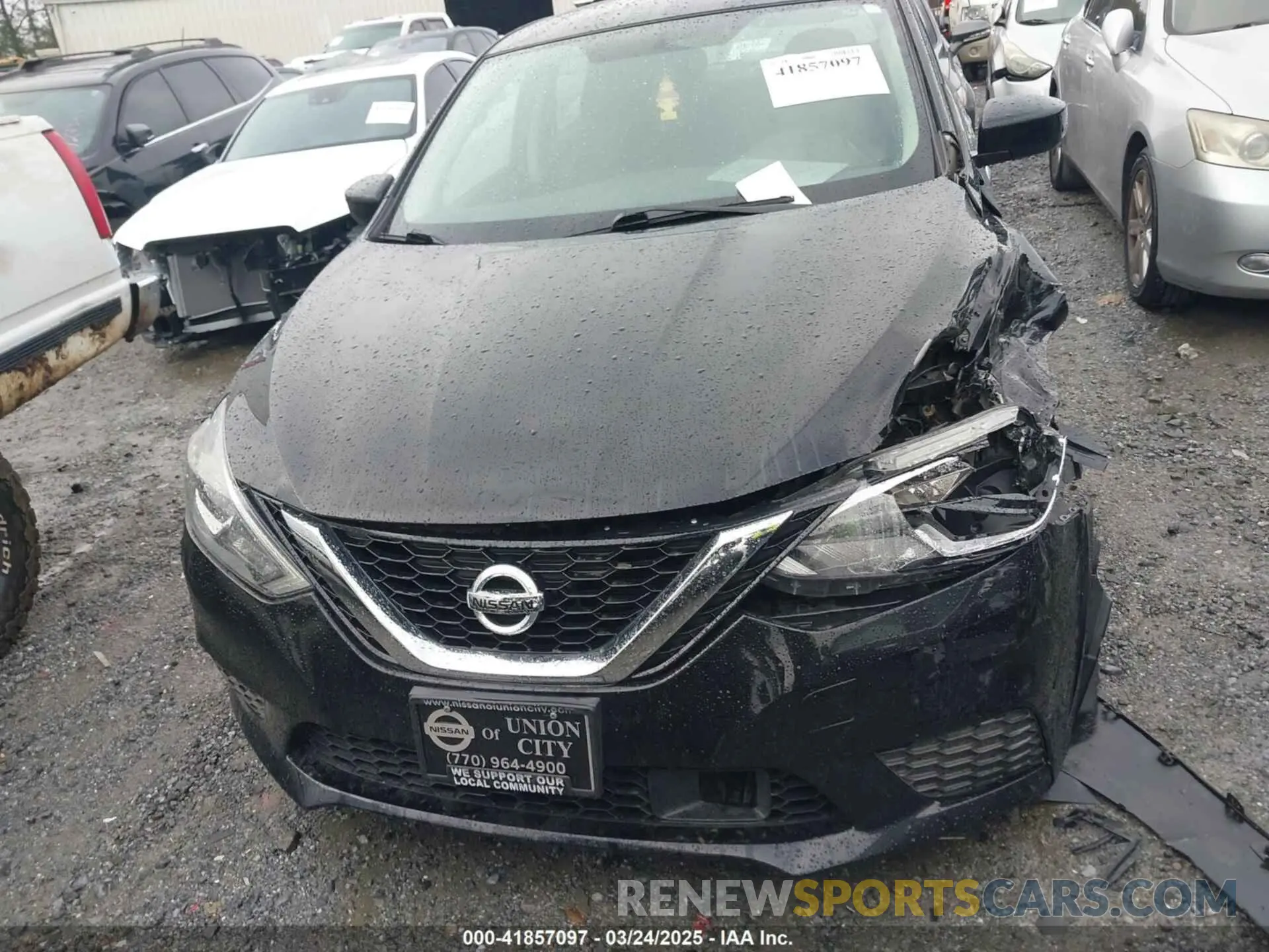 12 Photograph of a damaged car 3N1AB7AP8KY413749 NISSAN SENTRA 2019