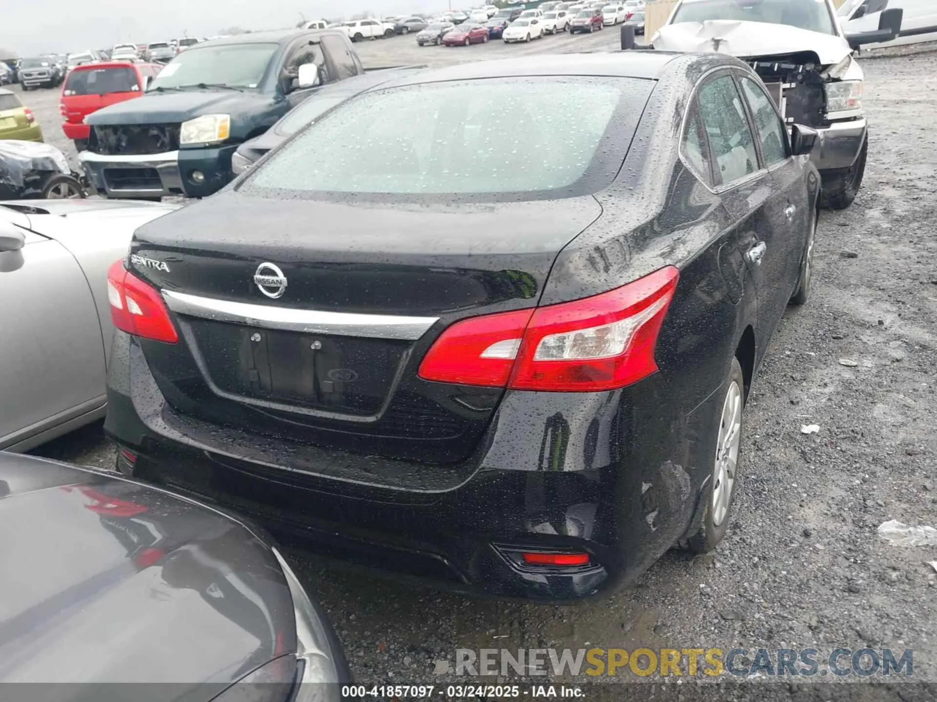 4 Photograph of a damaged car 3N1AB7AP8KY413749 NISSAN SENTRA 2019