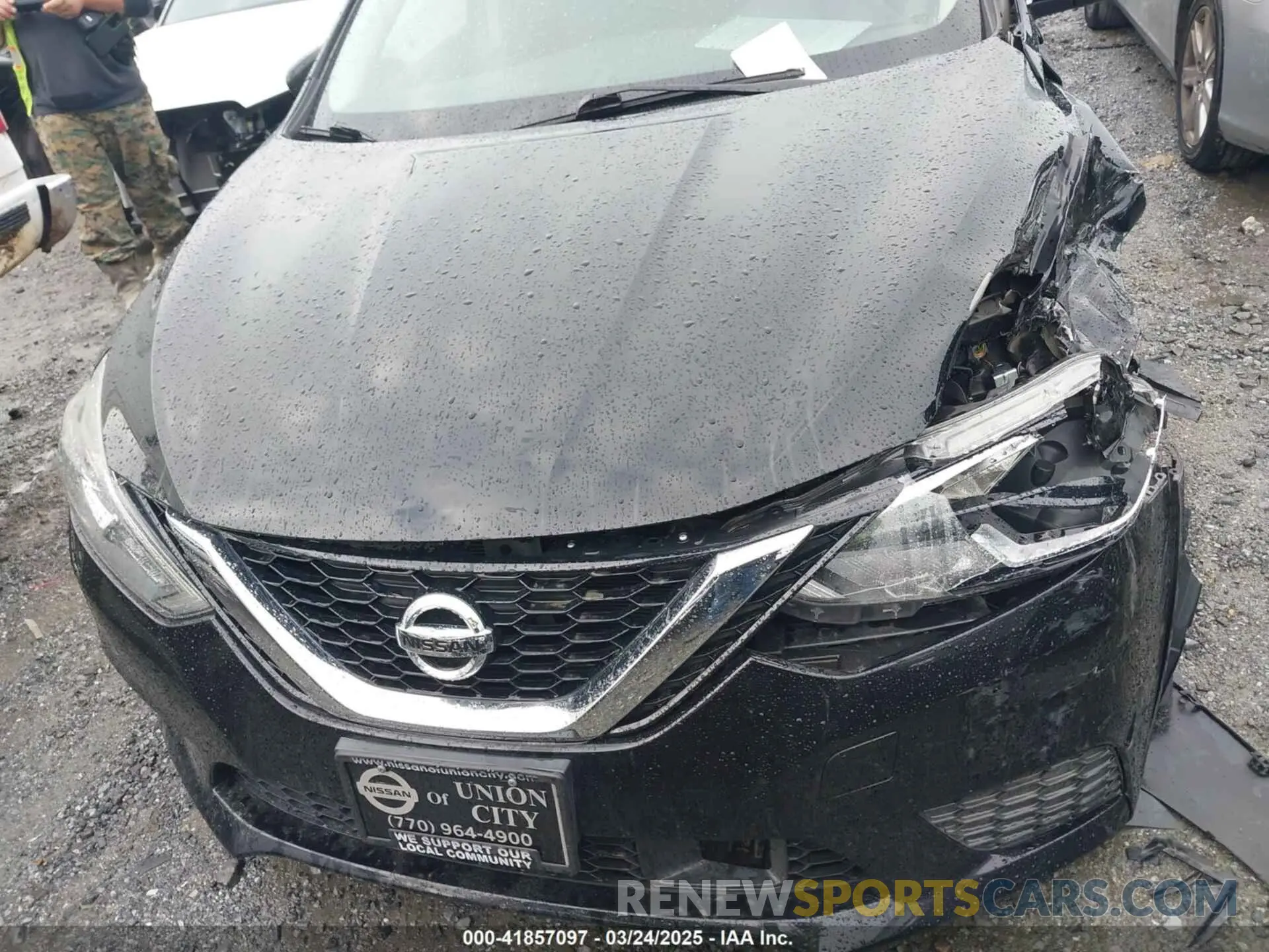 6 Photograph of a damaged car 3N1AB7AP8KY413749 NISSAN SENTRA 2019