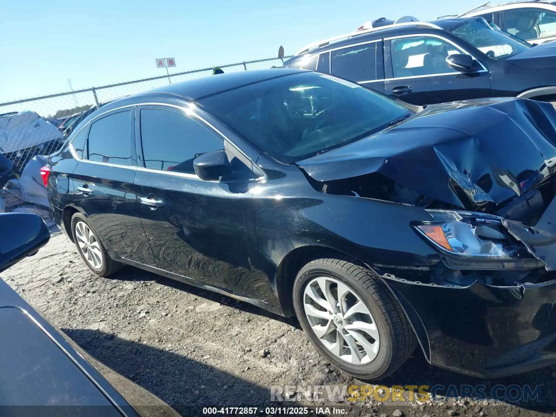13 Photograph of a damaged car 3N1AB7AP8KY415002 NISSAN SENTRA 2019