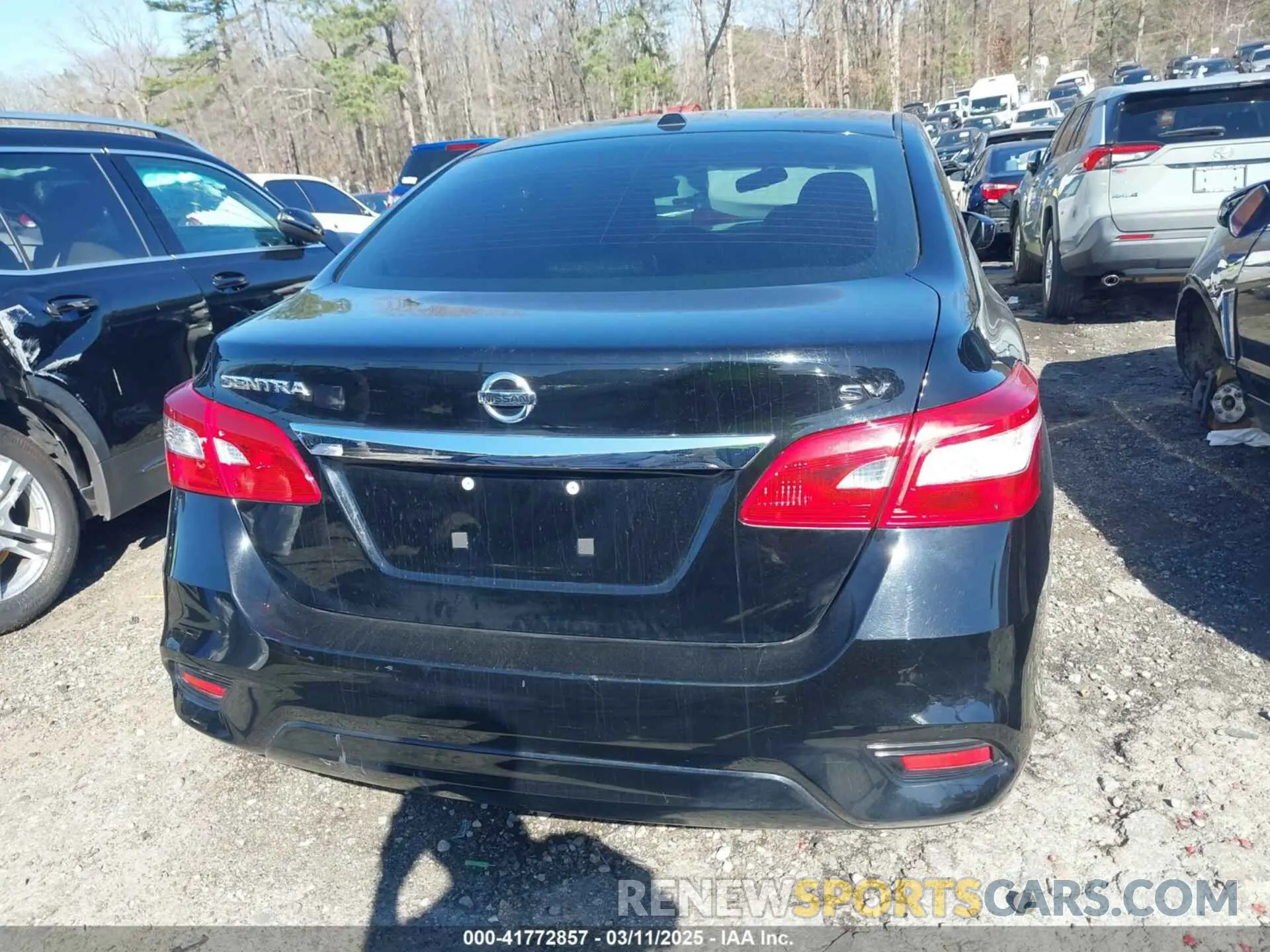 16 Photograph of a damaged car 3N1AB7AP8KY415002 NISSAN SENTRA 2019