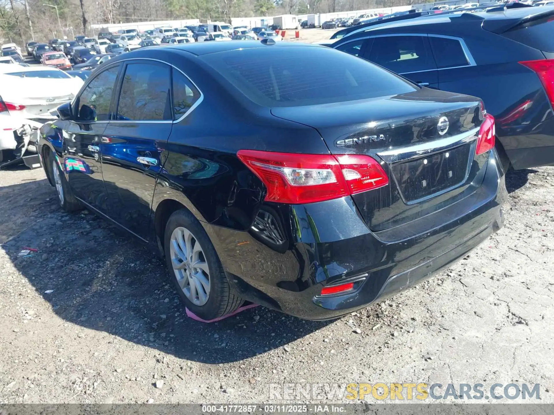 3 Photograph of a damaged car 3N1AB7AP8KY415002 NISSAN SENTRA 2019