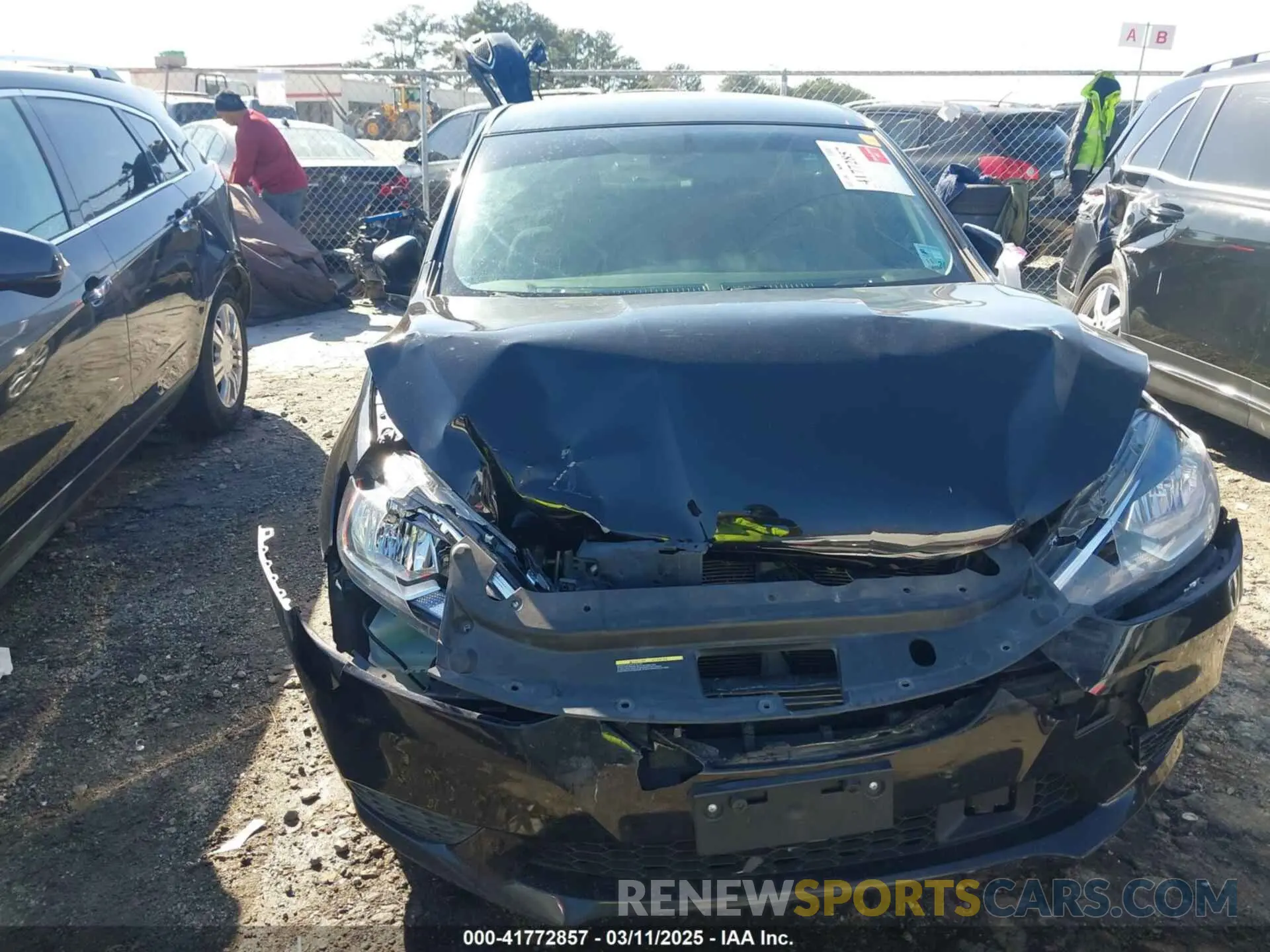 6 Photograph of a damaged car 3N1AB7AP8KY415002 NISSAN SENTRA 2019