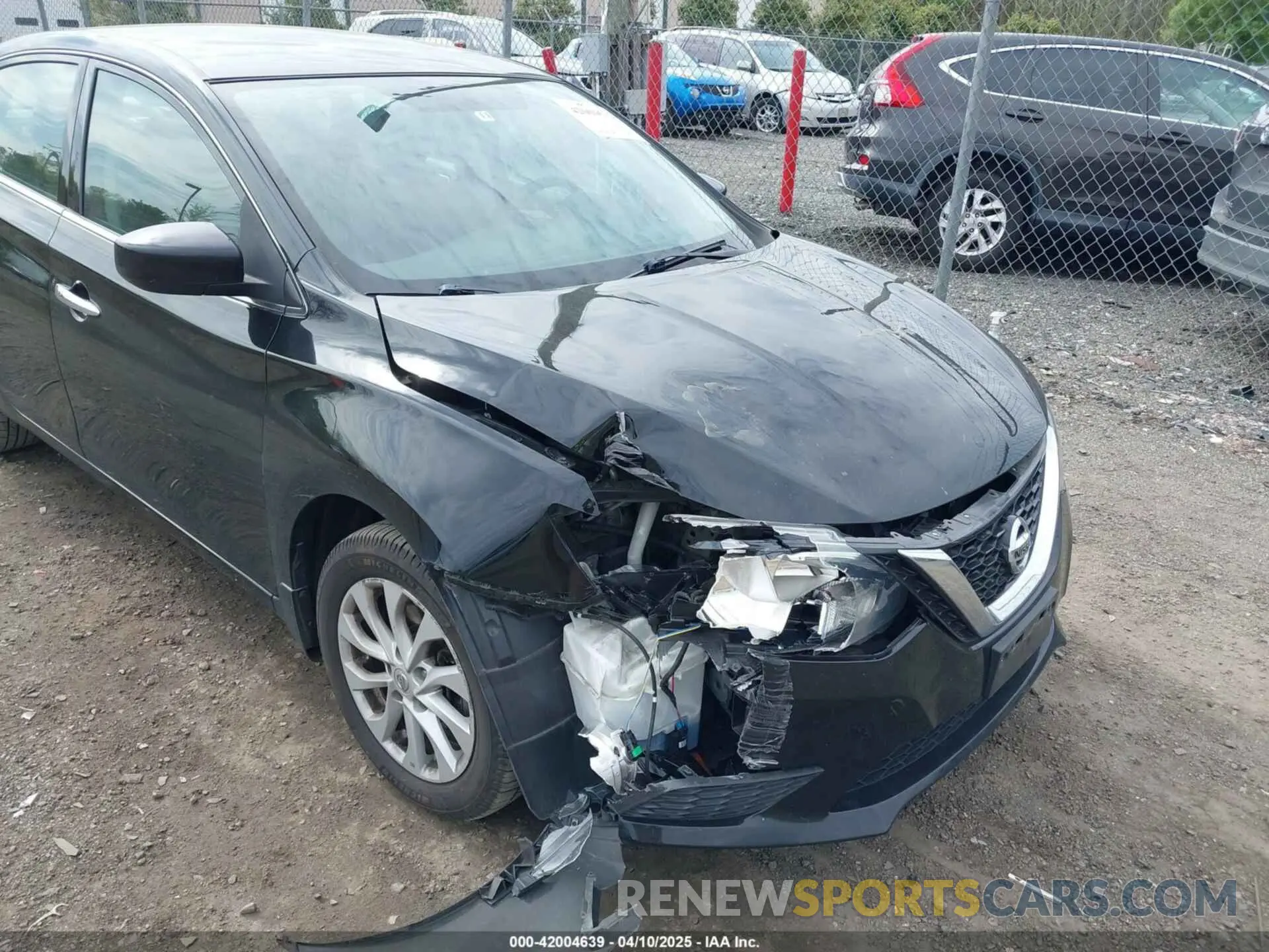 6 Photograph of a damaged car 3N1AB7AP8KY417946 NISSAN SENTRA 2019