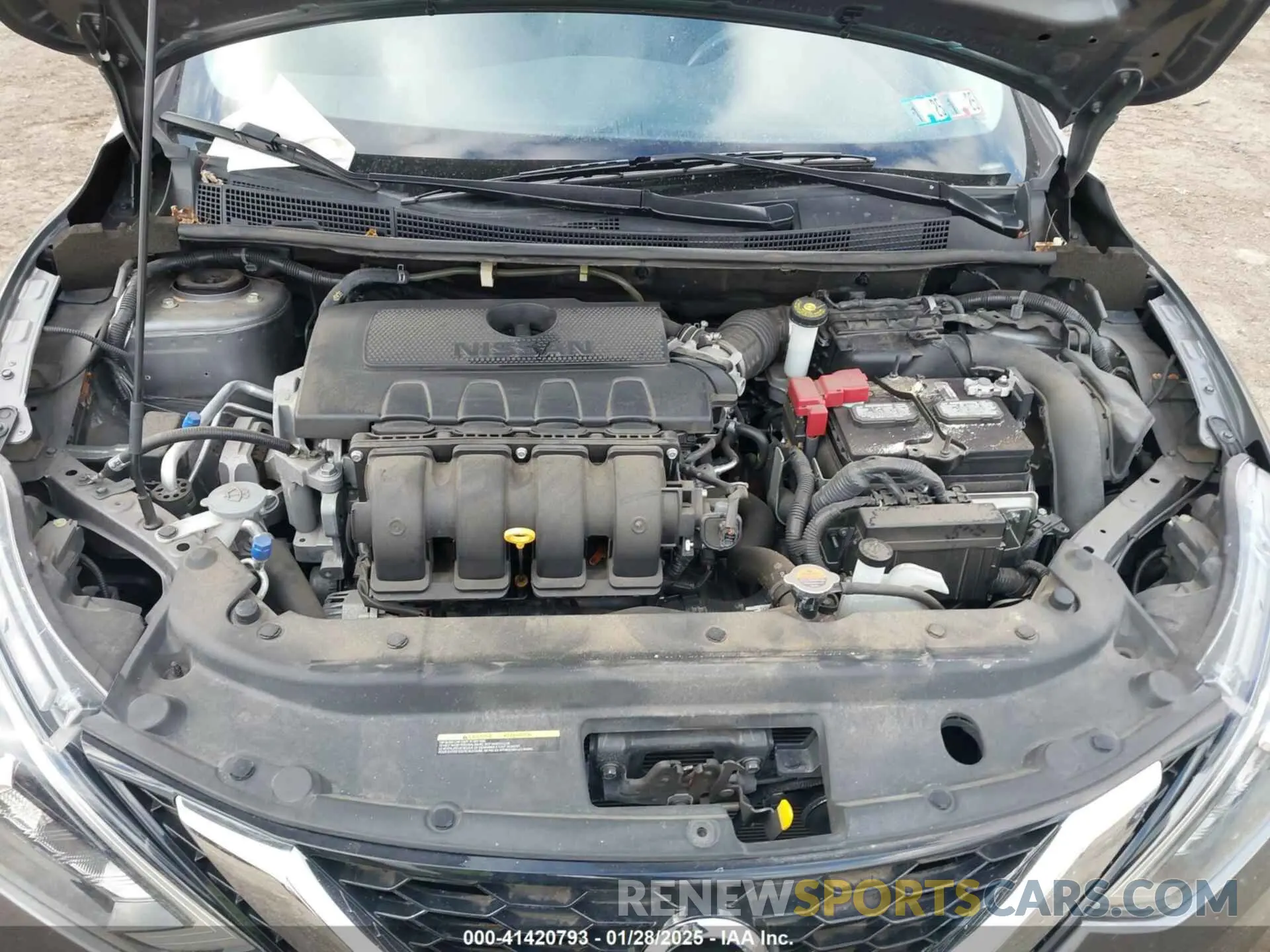 10 Photograph of a damaged car 3N1AB7AP8KY418028 NISSAN SENTRA 2019