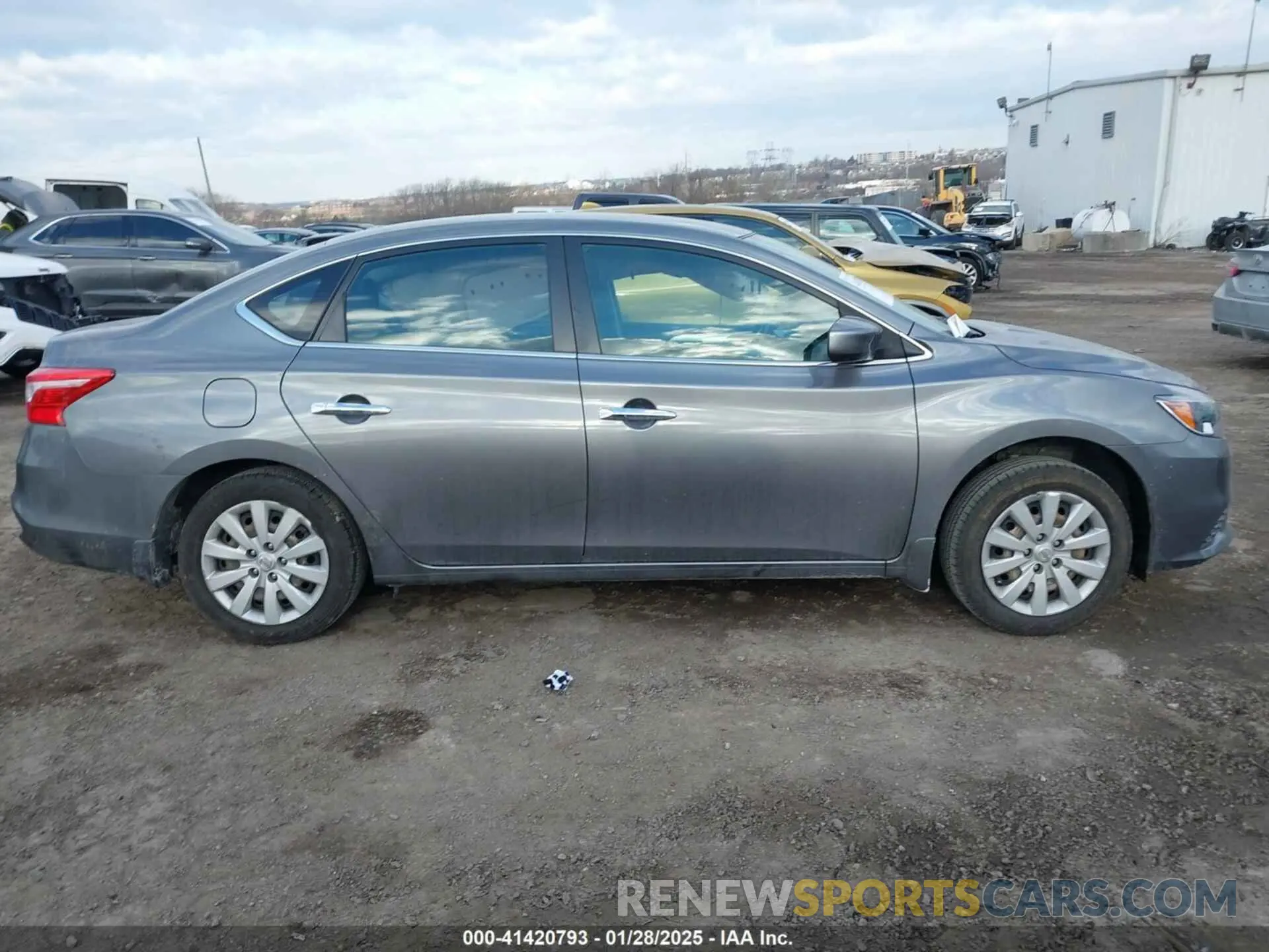 13 Photograph of a damaged car 3N1AB7AP8KY418028 NISSAN SENTRA 2019