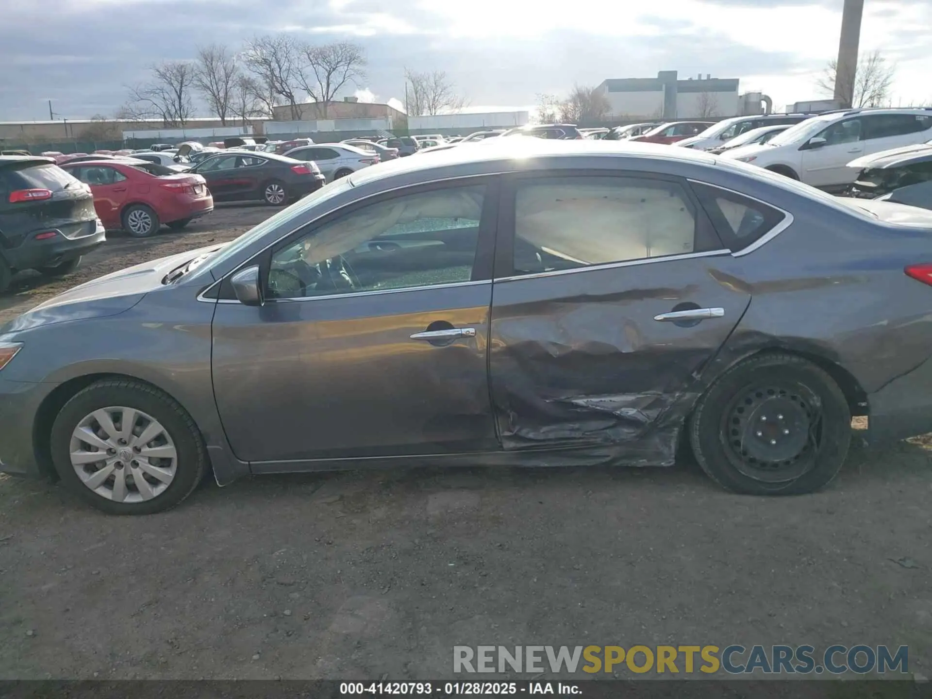 14 Photograph of a damaged car 3N1AB7AP8KY418028 NISSAN SENTRA 2019