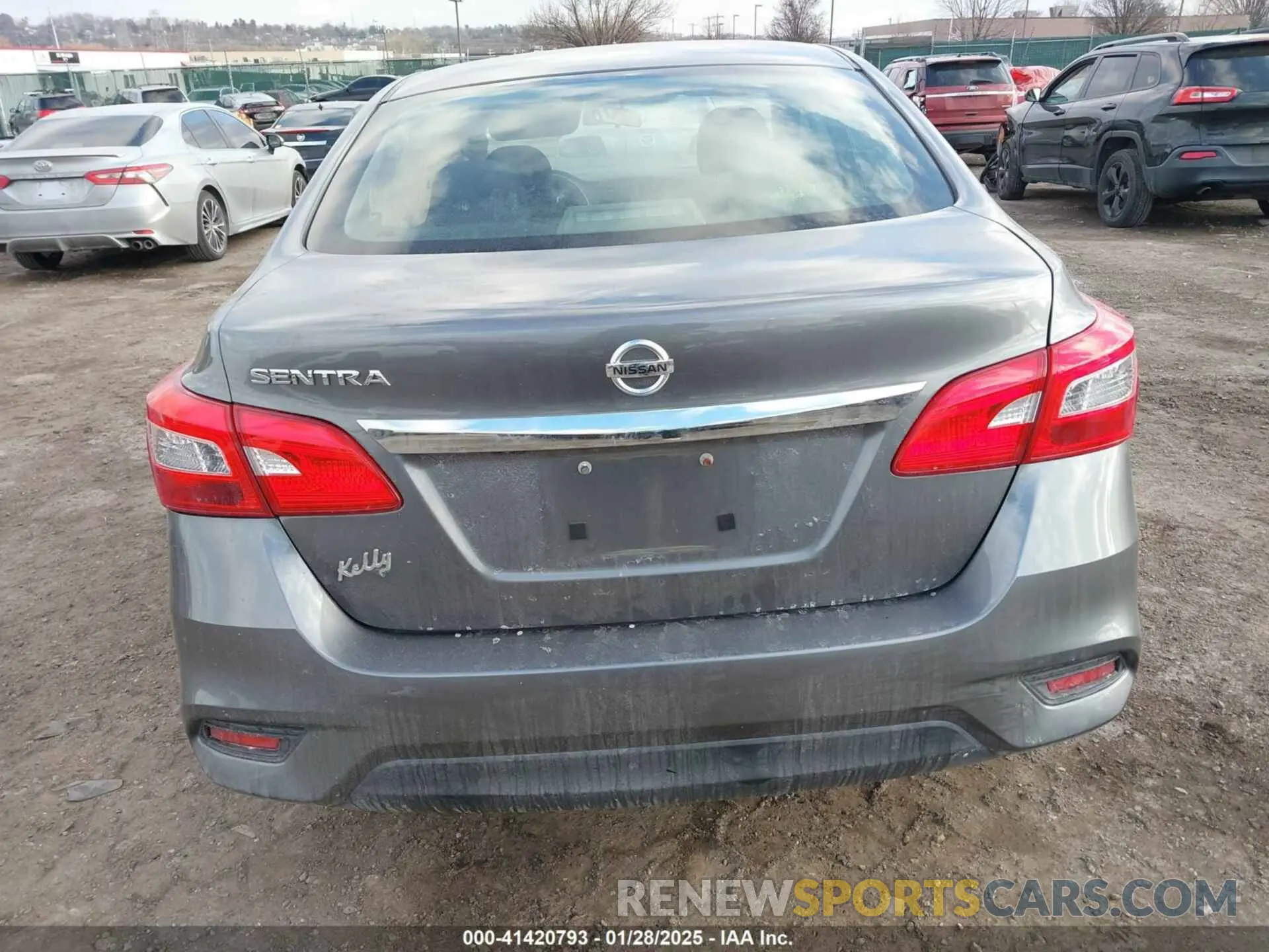 16 Photograph of a damaged car 3N1AB7AP8KY418028 NISSAN SENTRA 2019