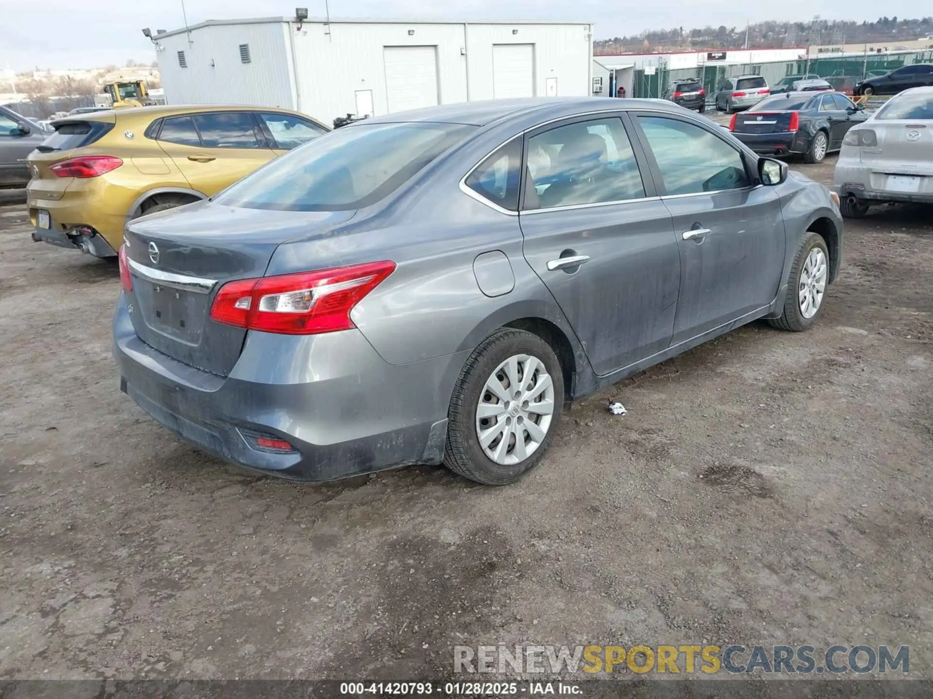 4 Photograph of a damaged car 3N1AB7AP8KY418028 NISSAN SENTRA 2019