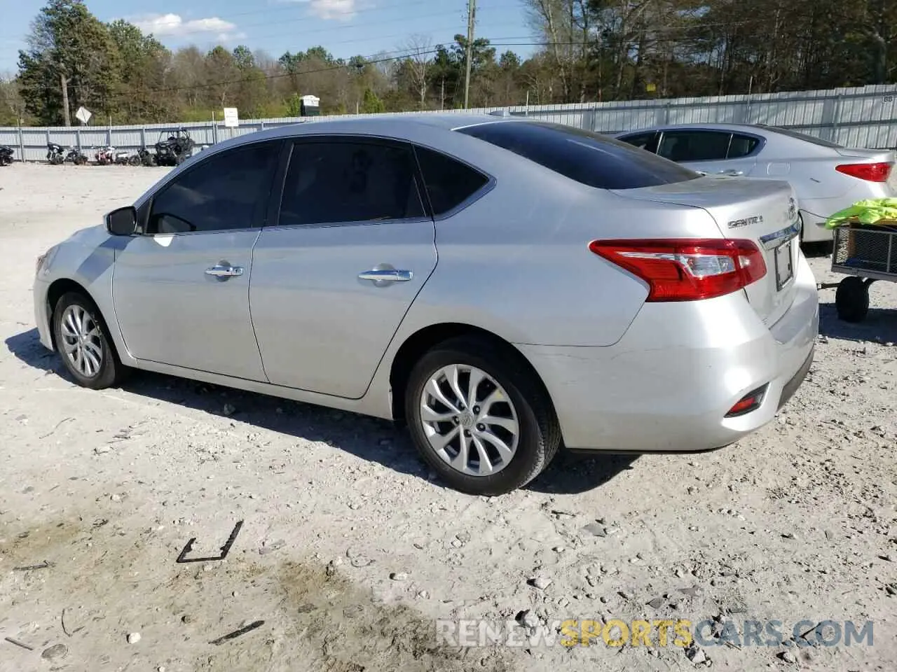 2 Photograph of a damaged car 3N1AB7AP8KY419731 NISSAN SENTRA 2019