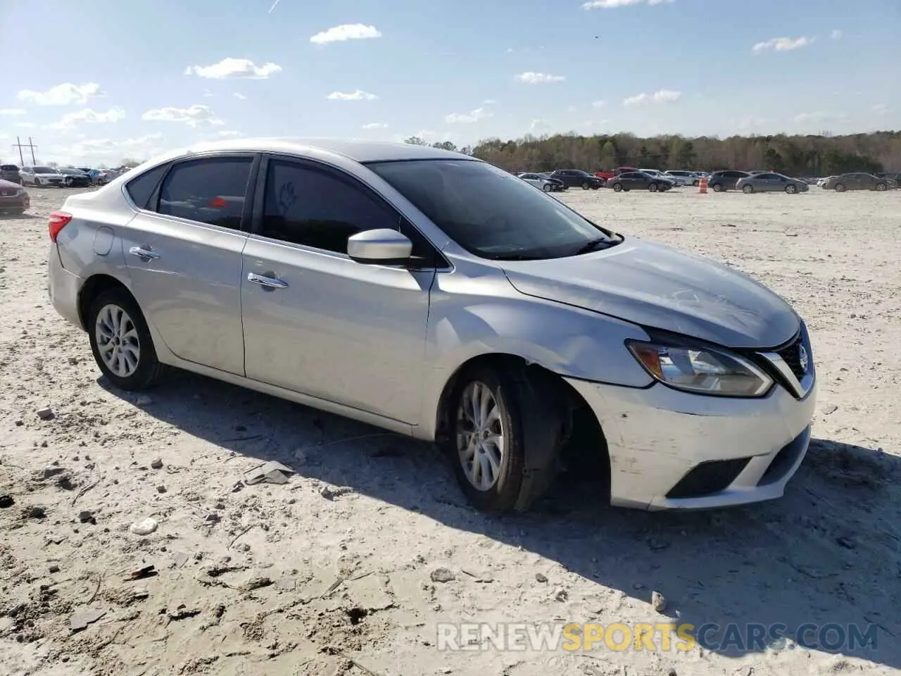 4 Photograph of a damaged car 3N1AB7AP8KY419731 NISSAN SENTRA 2019