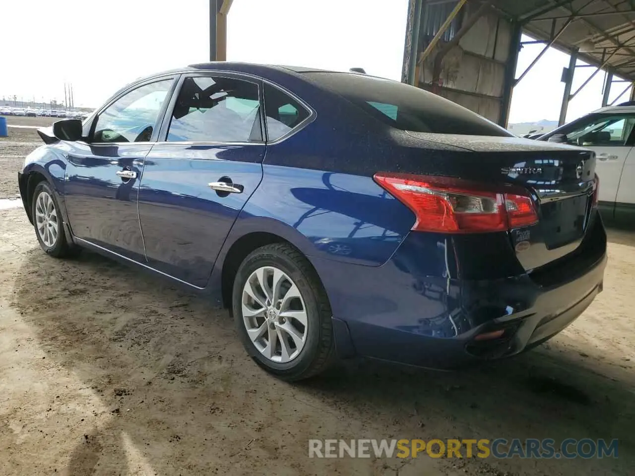 2 Photograph of a damaged car 3N1AB7AP8KY422113 NISSAN SENTRA 2019