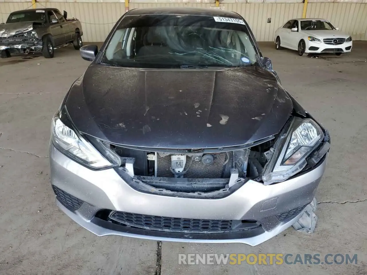 5 Photograph of a damaged car 3N1AB7AP8KY430020 NISSAN SENTRA 2019