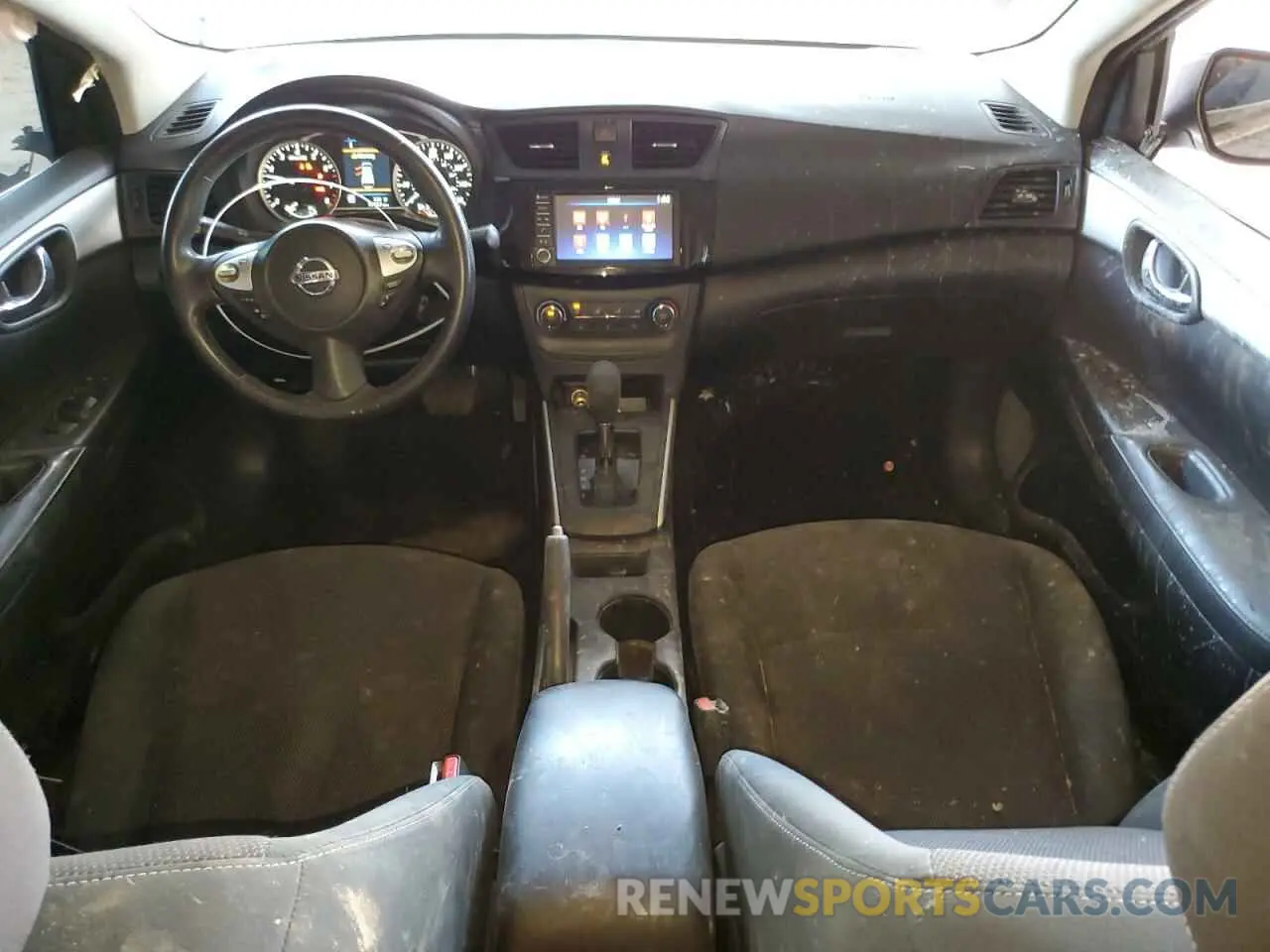 8 Photograph of a damaged car 3N1AB7AP8KY430020 NISSAN SENTRA 2019