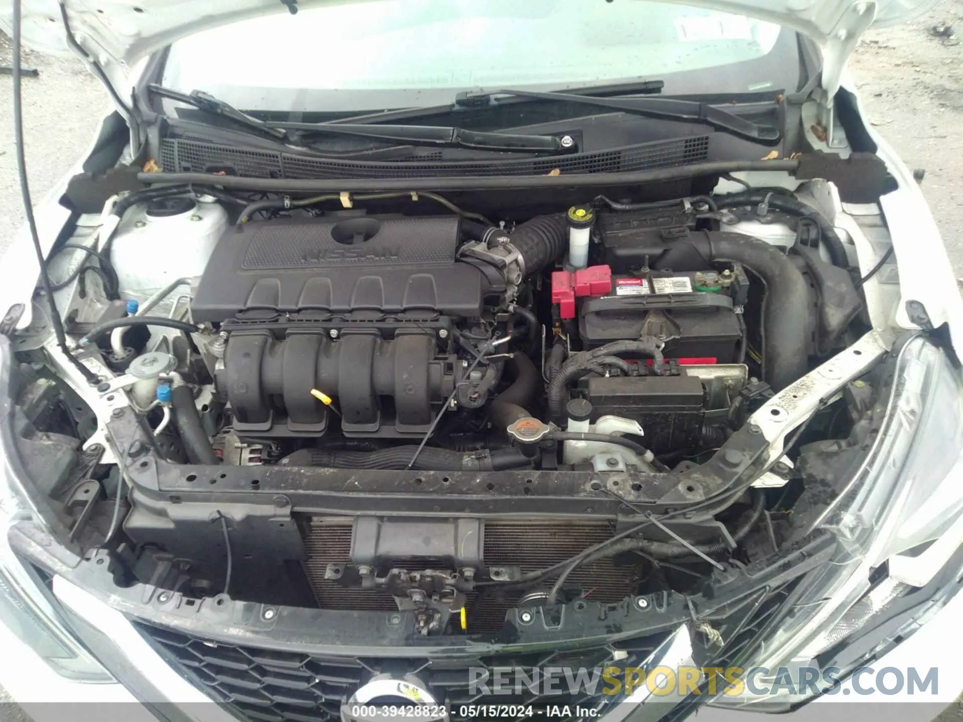 10 Photograph of a damaged car 3N1AB7AP8KY433595 NISSAN SENTRA 2019