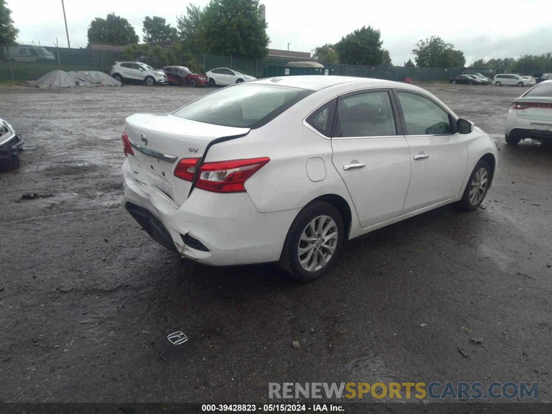 4 Photograph of a damaged car 3N1AB7AP8KY433595 NISSAN SENTRA 2019