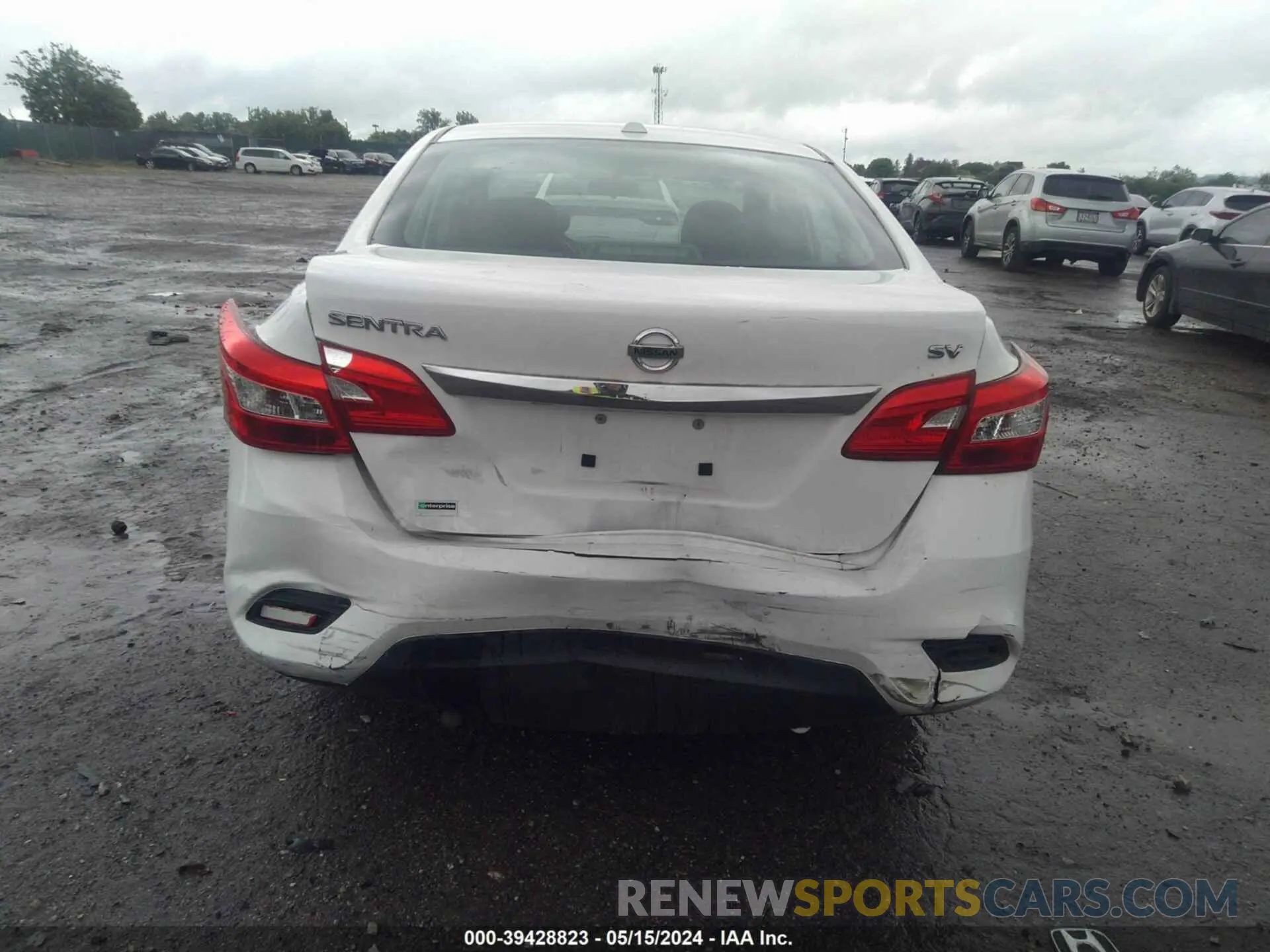6 Photograph of a damaged car 3N1AB7AP8KY433595 NISSAN SENTRA 2019