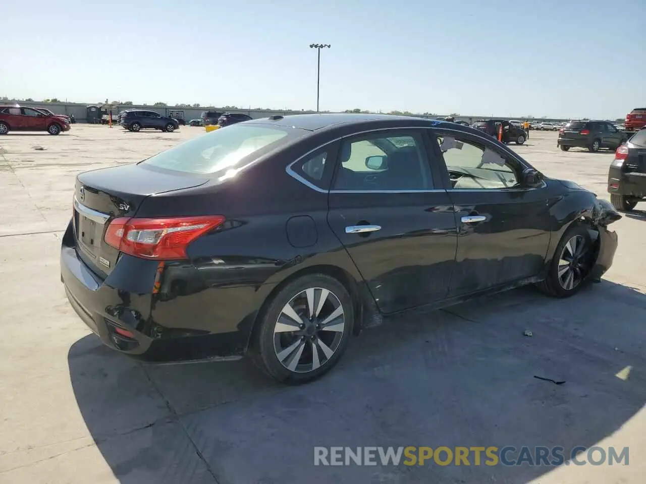 3 Photograph of a damaged car 3N1AB7AP8KY435654 NISSAN SENTRA 2019