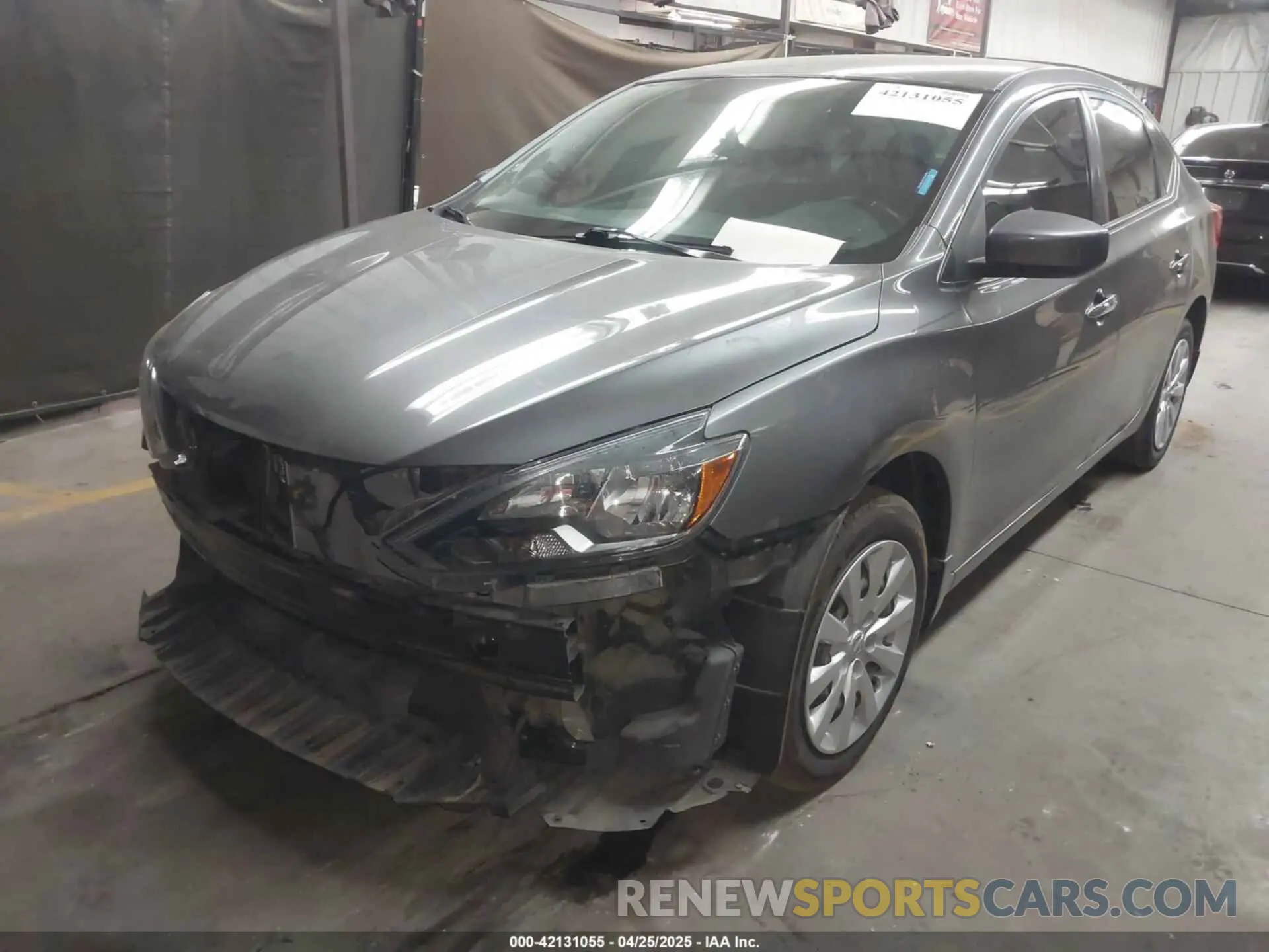2 Photograph of a damaged car 3N1AB7AP8KY438800 NISSAN SENTRA 2019