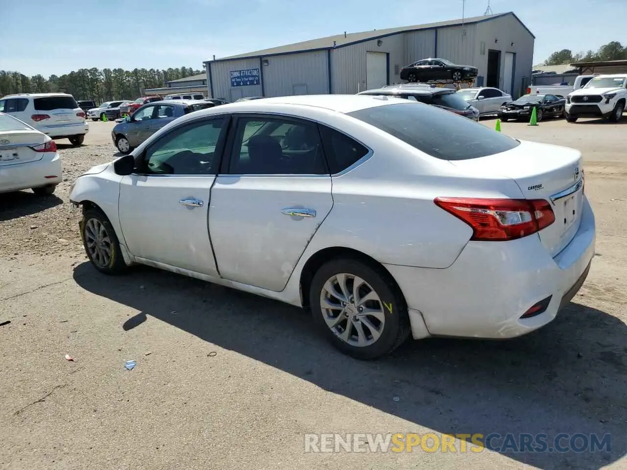 2 Photograph of a damaged car 3N1AB7AP8KY441308 NISSAN SENTRA 2019