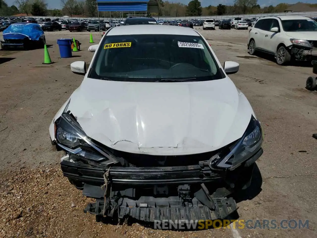 5 Photograph of a damaged car 3N1AB7AP8KY441308 NISSAN SENTRA 2019