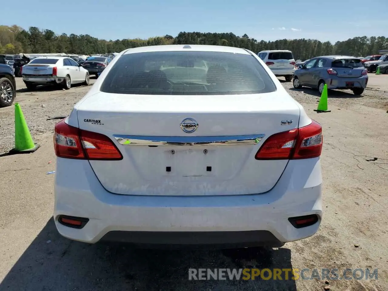 6 Photograph of a damaged car 3N1AB7AP8KY441308 NISSAN SENTRA 2019