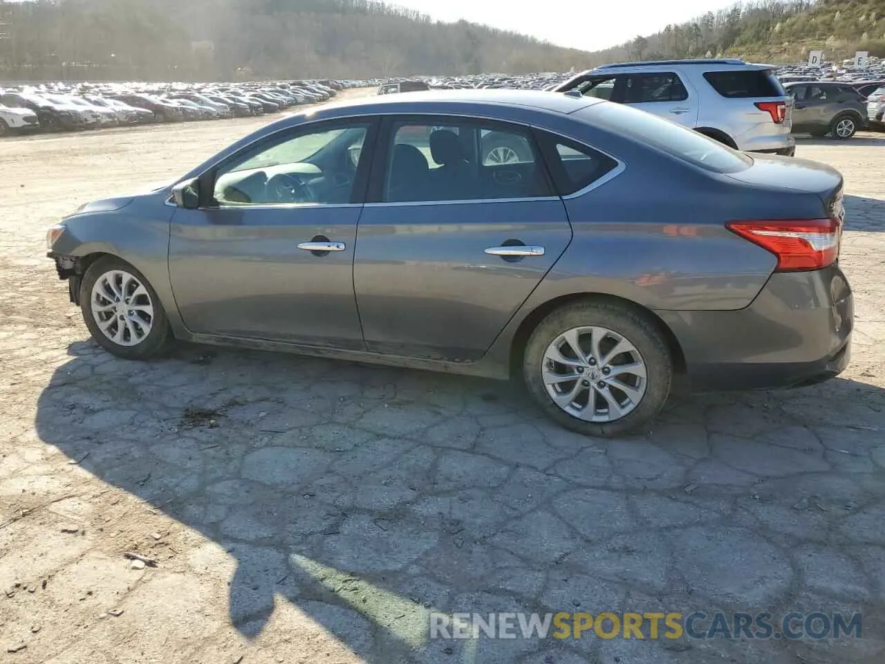 2 Photograph of a damaged car 3N1AB7AP8KY441504 NISSAN SENTRA 2019