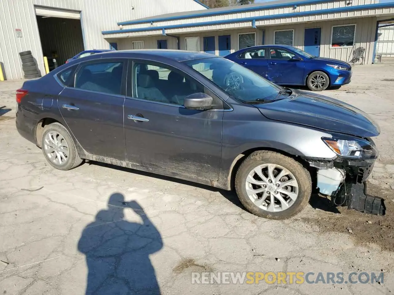 4 Photograph of a damaged car 3N1AB7AP8KY441504 NISSAN SENTRA 2019