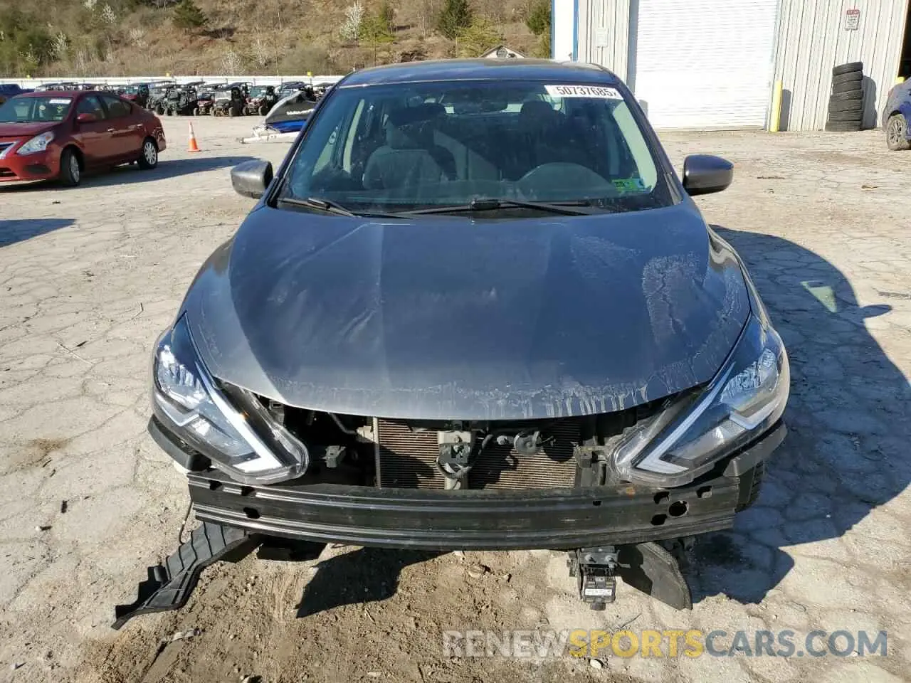 5 Photograph of a damaged car 3N1AB7AP8KY441504 NISSAN SENTRA 2019