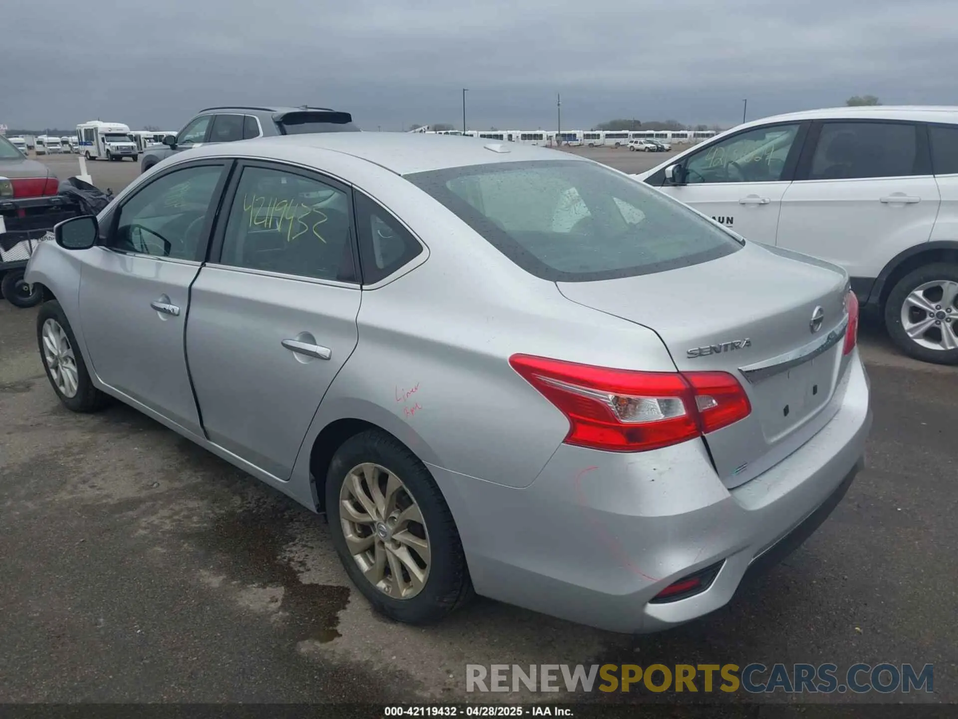 3 Photograph of a damaged car 3N1AB7AP8KY451692 NISSAN SENTRA 2019
