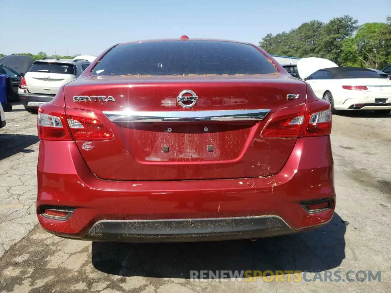 6 Photograph of a damaged car 3N1AB7AP8KY452891 NISSAN SENTRA 2019