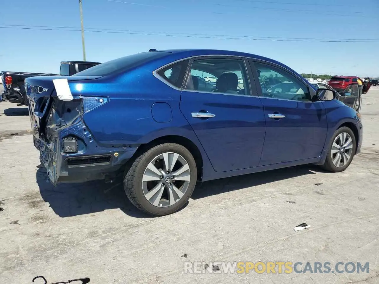3 Photograph of a damaged car 3N1AB7AP8KY453037 NISSAN SENTRA 2019