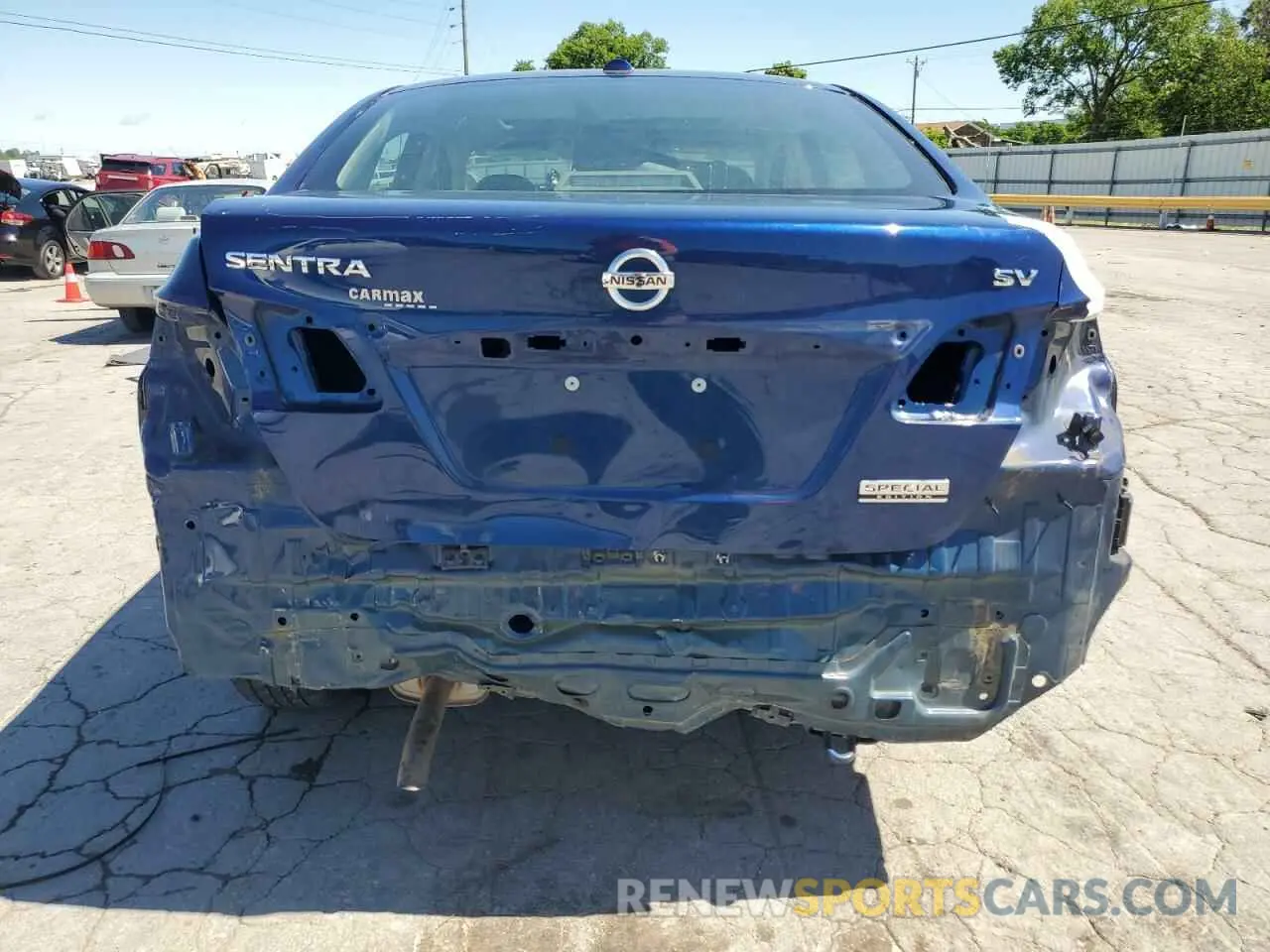 6 Photograph of a damaged car 3N1AB7AP8KY453037 NISSAN SENTRA 2019