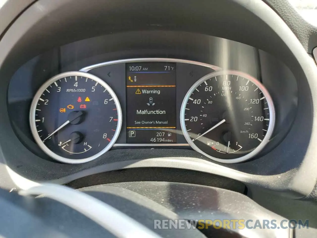 9 Photograph of a damaged car 3N1AB7AP8KY453037 NISSAN SENTRA 2019