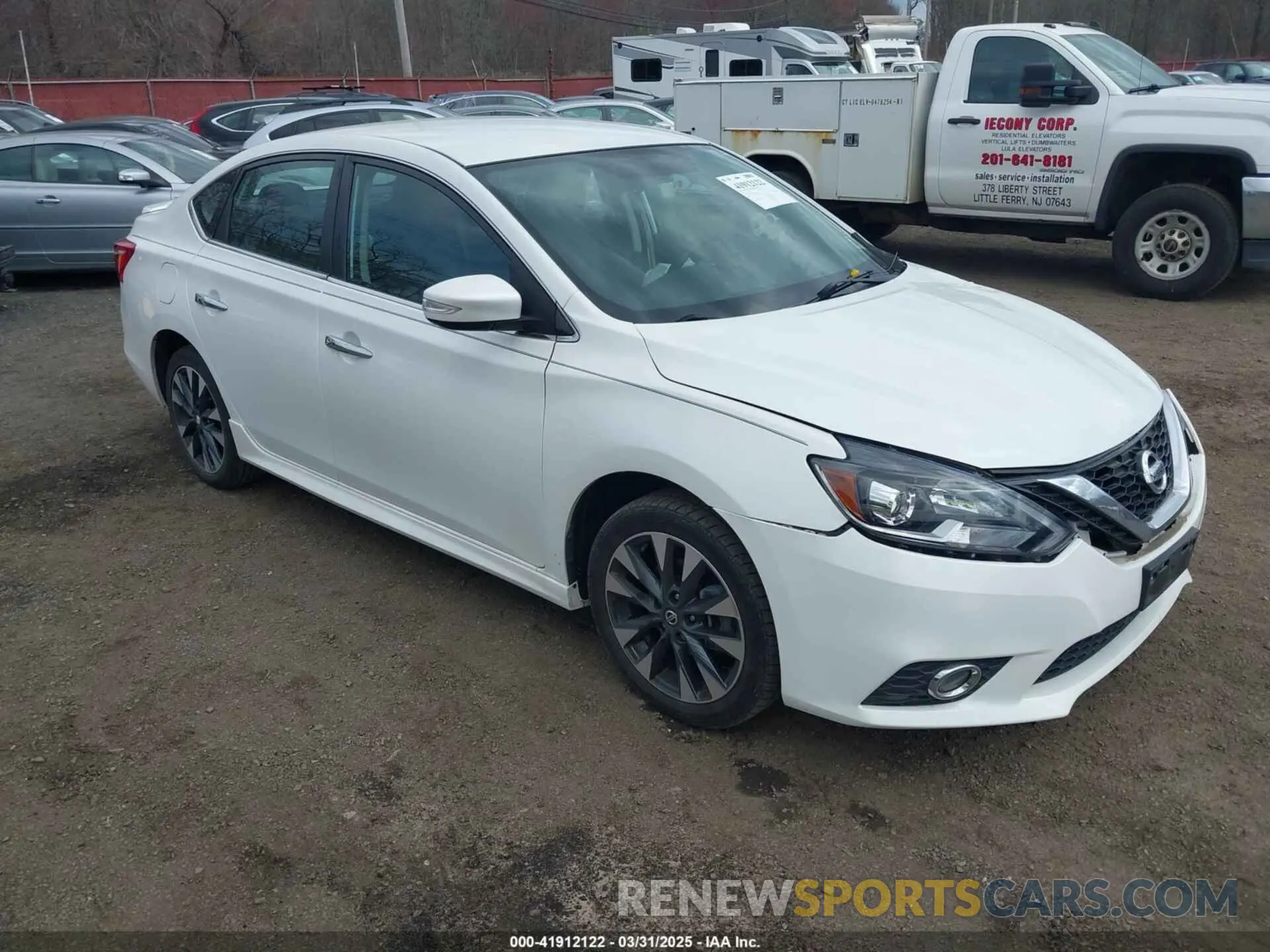 1 Photograph of a damaged car 3N1AB7AP8KY453667 NISSAN SENTRA 2019
