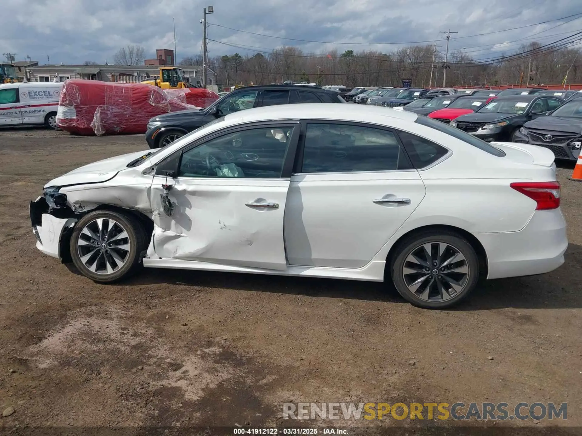 14 Photograph of a damaged car 3N1AB7AP8KY453667 NISSAN SENTRA 2019