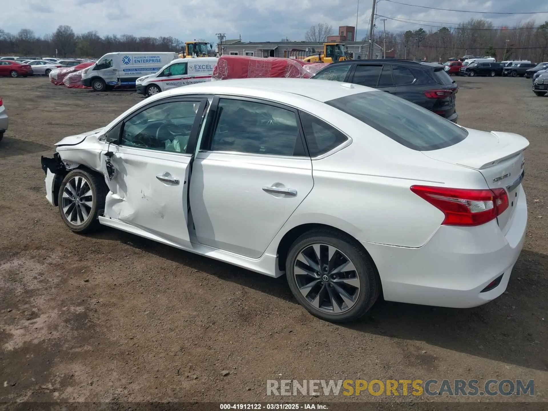 17 Photograph of a damaged car 3N1AB7AP8KY453667 NISSAN SENTRA 2019