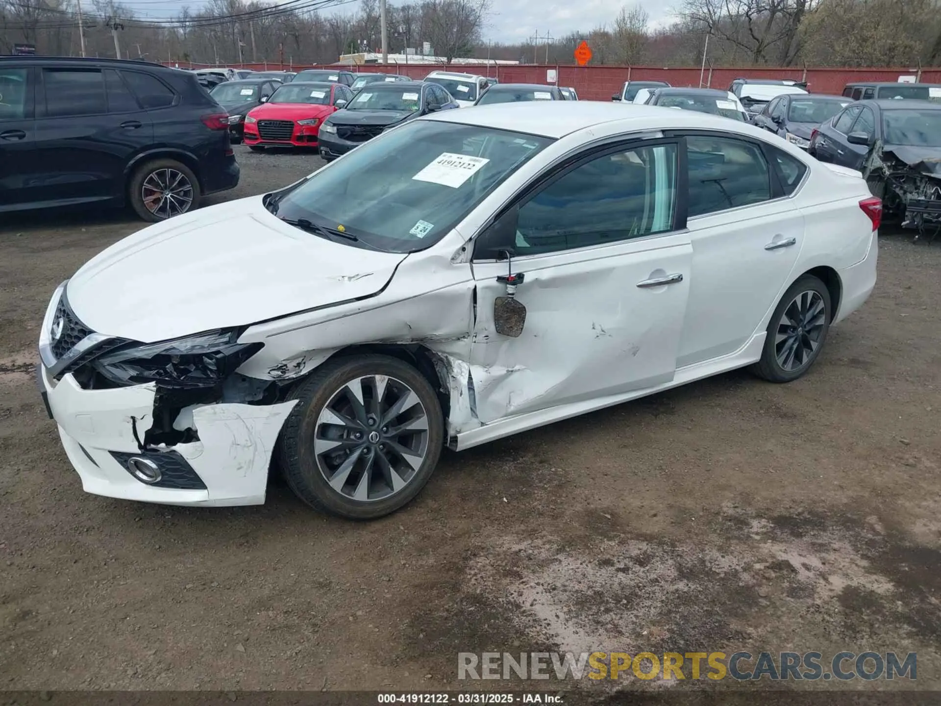 2 Photograph of a damaged car 3N1AB7AP8KY453667 NISSAN SENTRA 2019