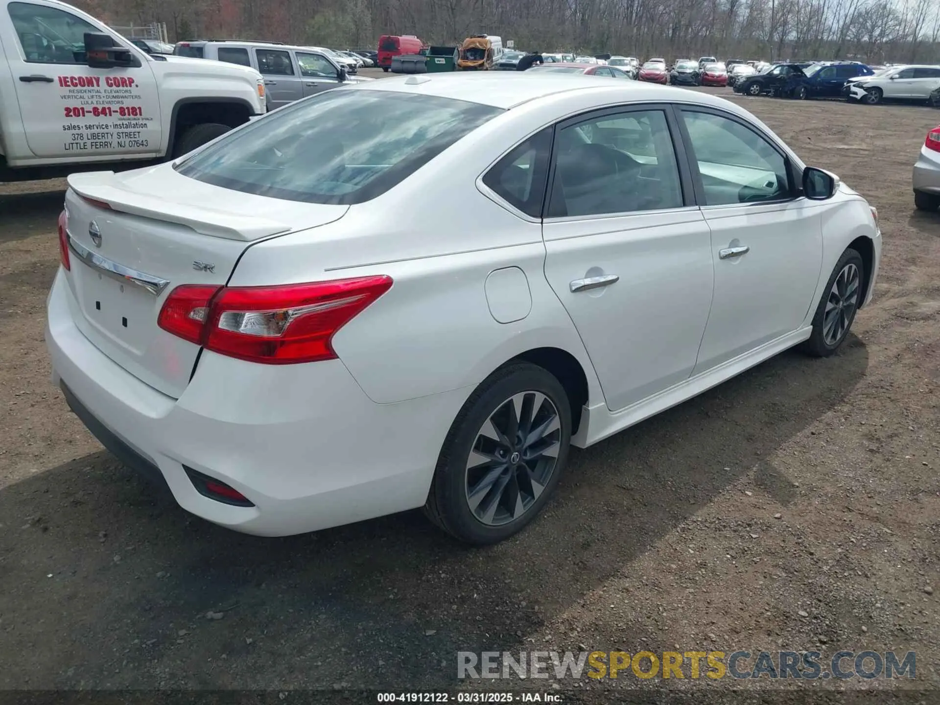 4 Photograph of a damaged car 3N1AB7AP8KY453667 NISSAN SENTRA 2019