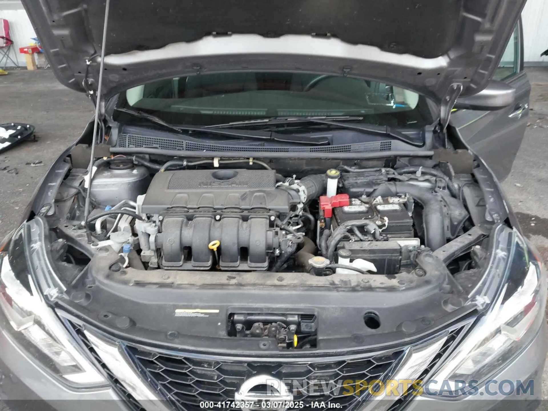 10 Photograph of a damaged car 3N1AB7AP8KY456729 NISSAN SENTRA 2019