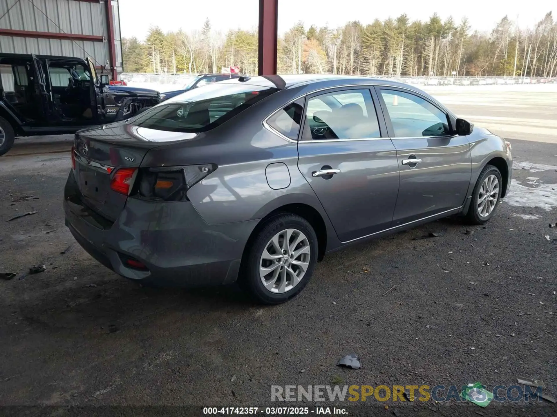 4 Photograph of a damaged car 3N1AB7AP8KY456729 NISSAN SENTRA 2019