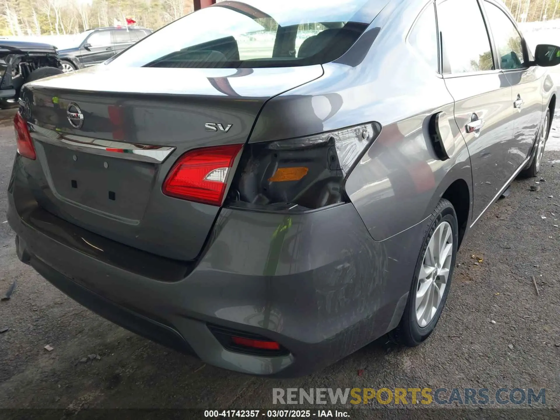 6 Photograph of a damaged car 3N1AB7AP8KY456729 NISSAN SENTRA 2019