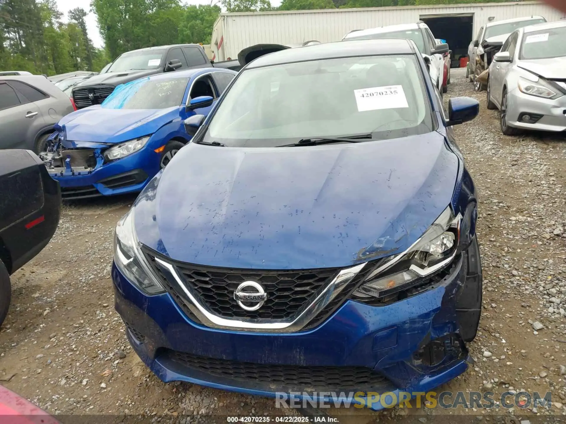 12 Photograph of a damaged car 3N1AB7AP8KY457461 NISSAN SENTRA 2019